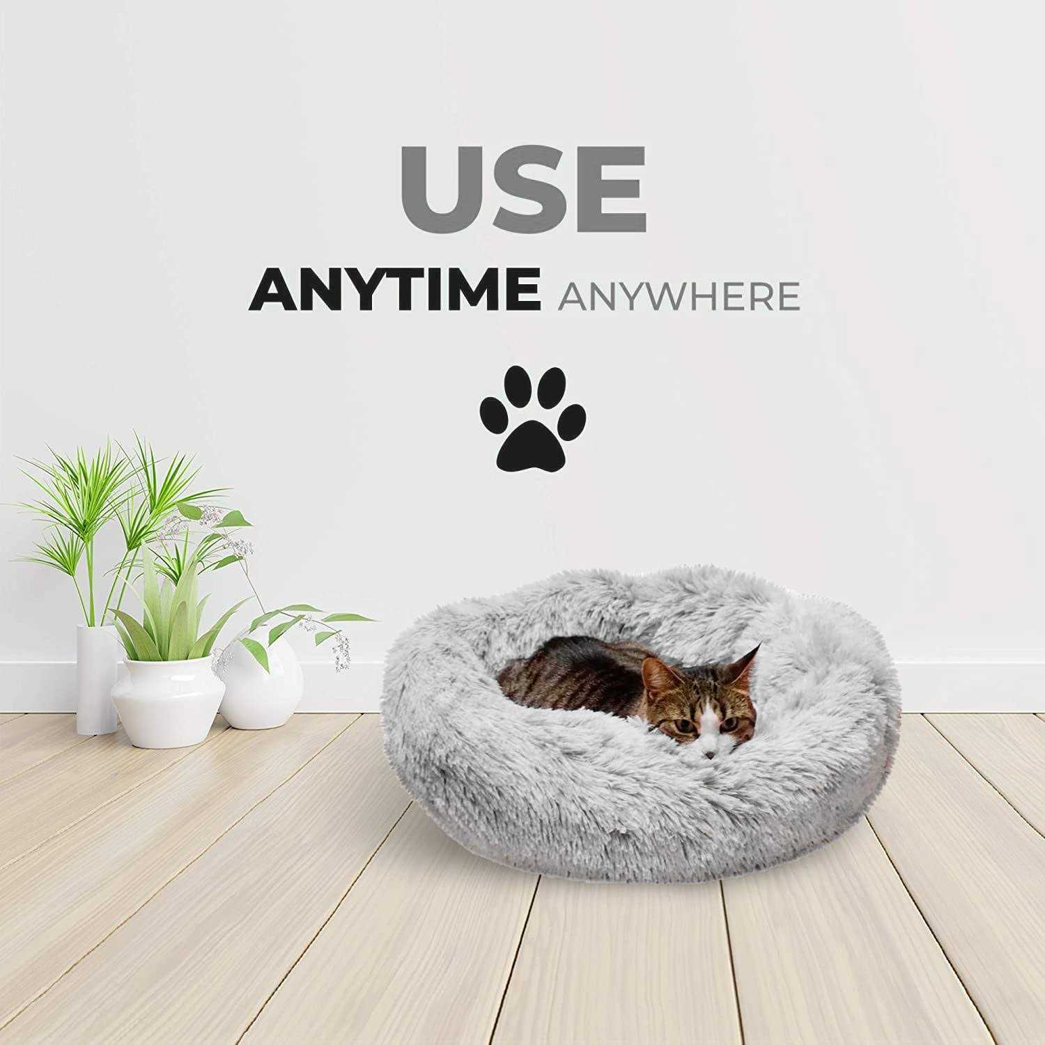 Whiskers & Friends Cat Bed Cat Beds for Indoor Cats Small Bed - Nail Gallerys