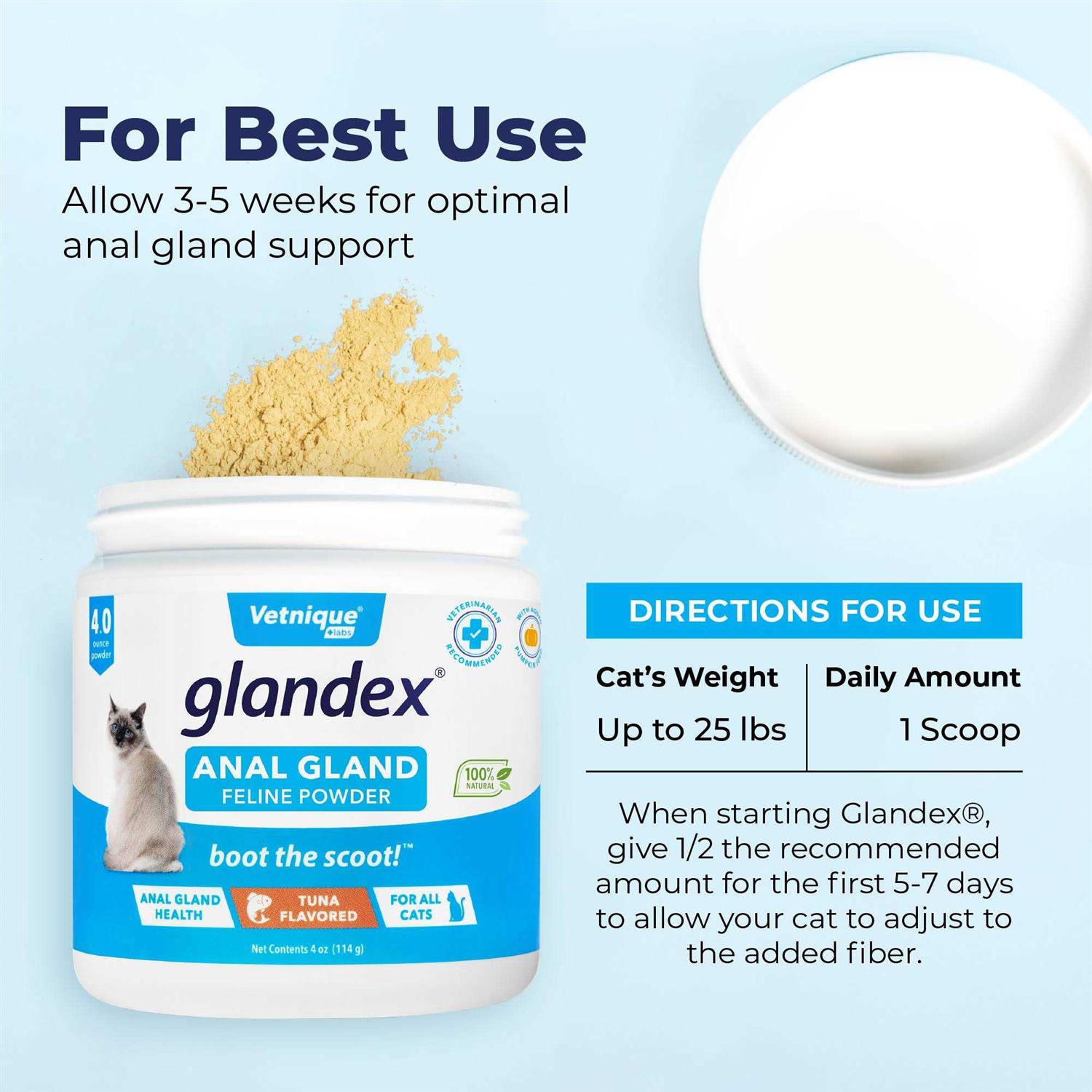 Glandex Feline Anal Gland Supplement with Pumpkin - Nail Gallerys