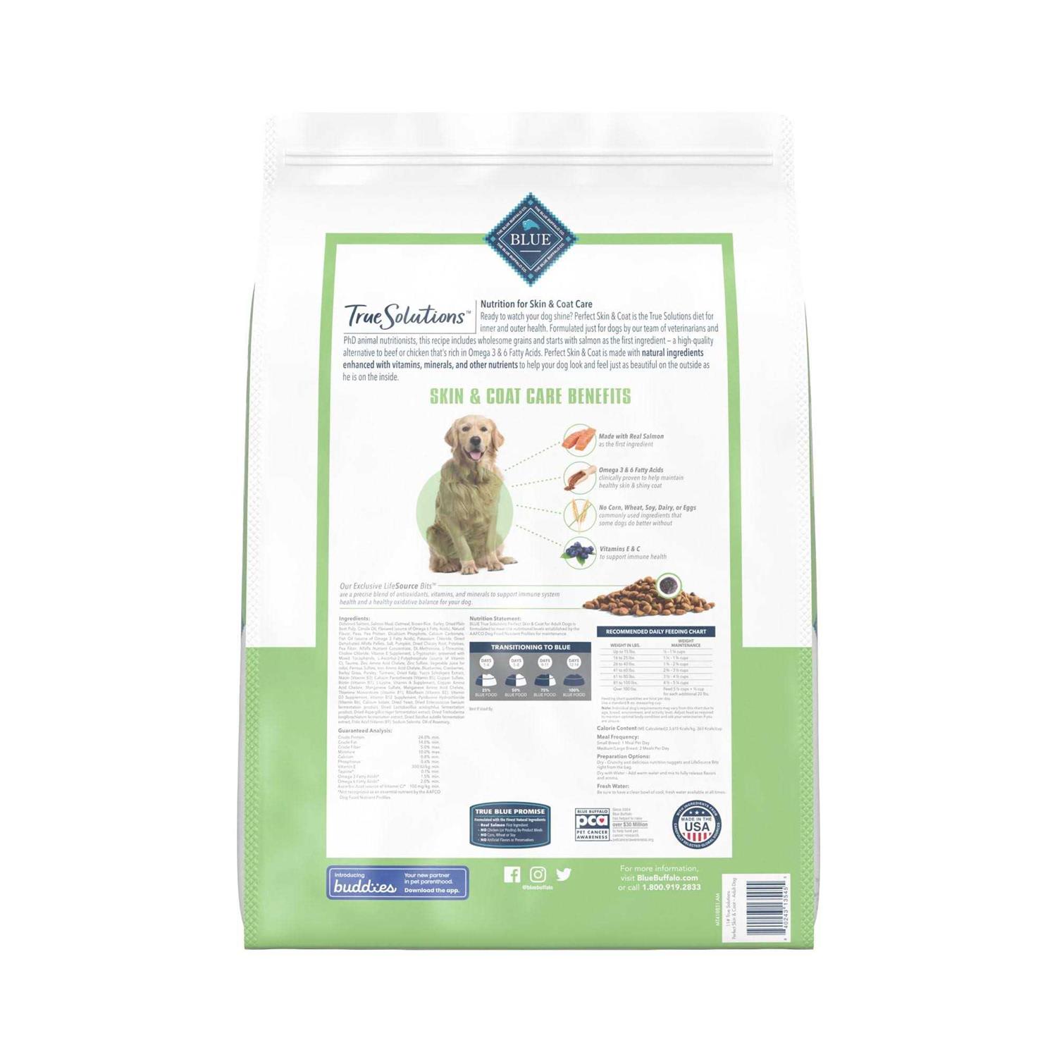 Blue Buffalo True Solutions Perfect Skin & Coat Dog Food - Nail Gallerys