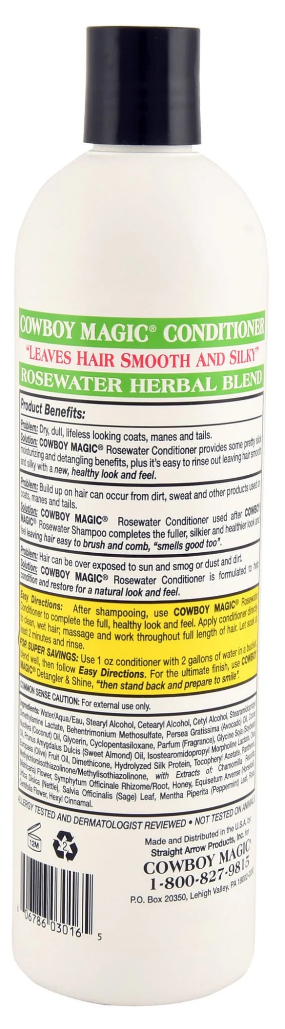 Cowboy Magic Rosewater Conditioner - Nail Gallerys