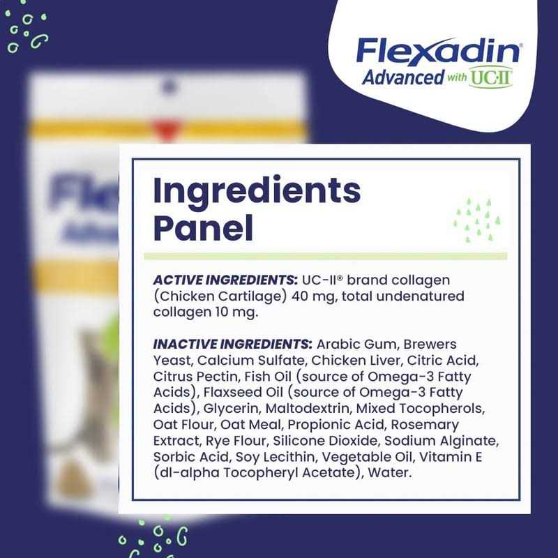 Flexadin Advanced Chews with UC-II for Dogs & Cats - Nail Gallerys