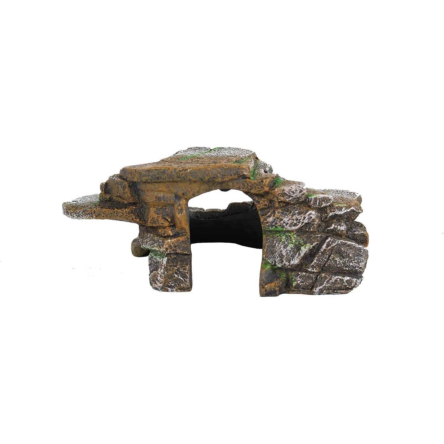 Penn-Plax Reptology Shale Scape Step Ledge & Cave Hideout - Nail Gallerys