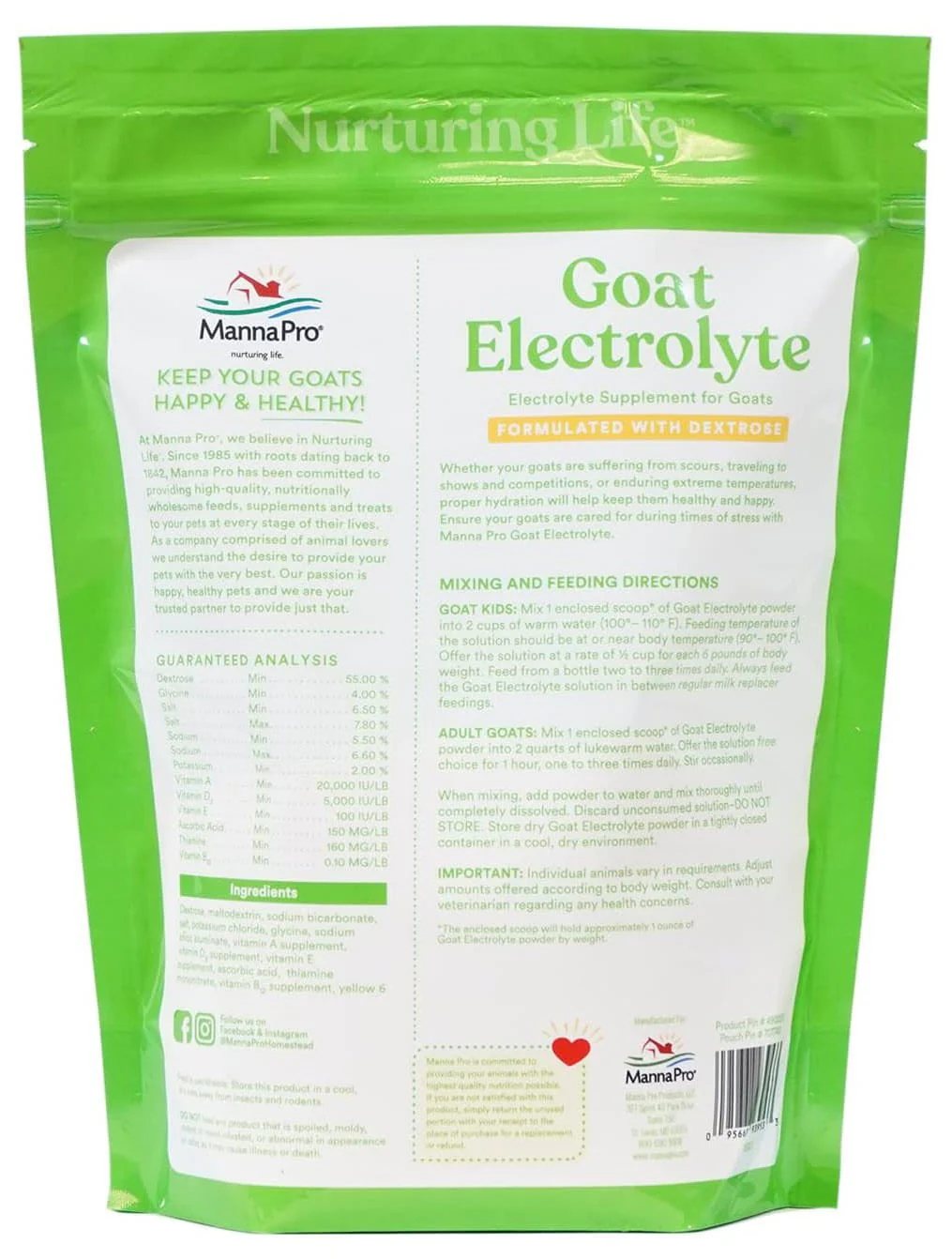 Goat Electrolyte, 16 oz - Nail Gallerys