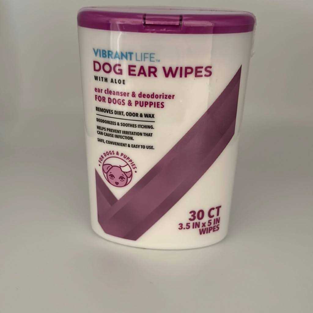 Vibrant Life Dog Ear Wipes with Aloe - Nail Gallerys