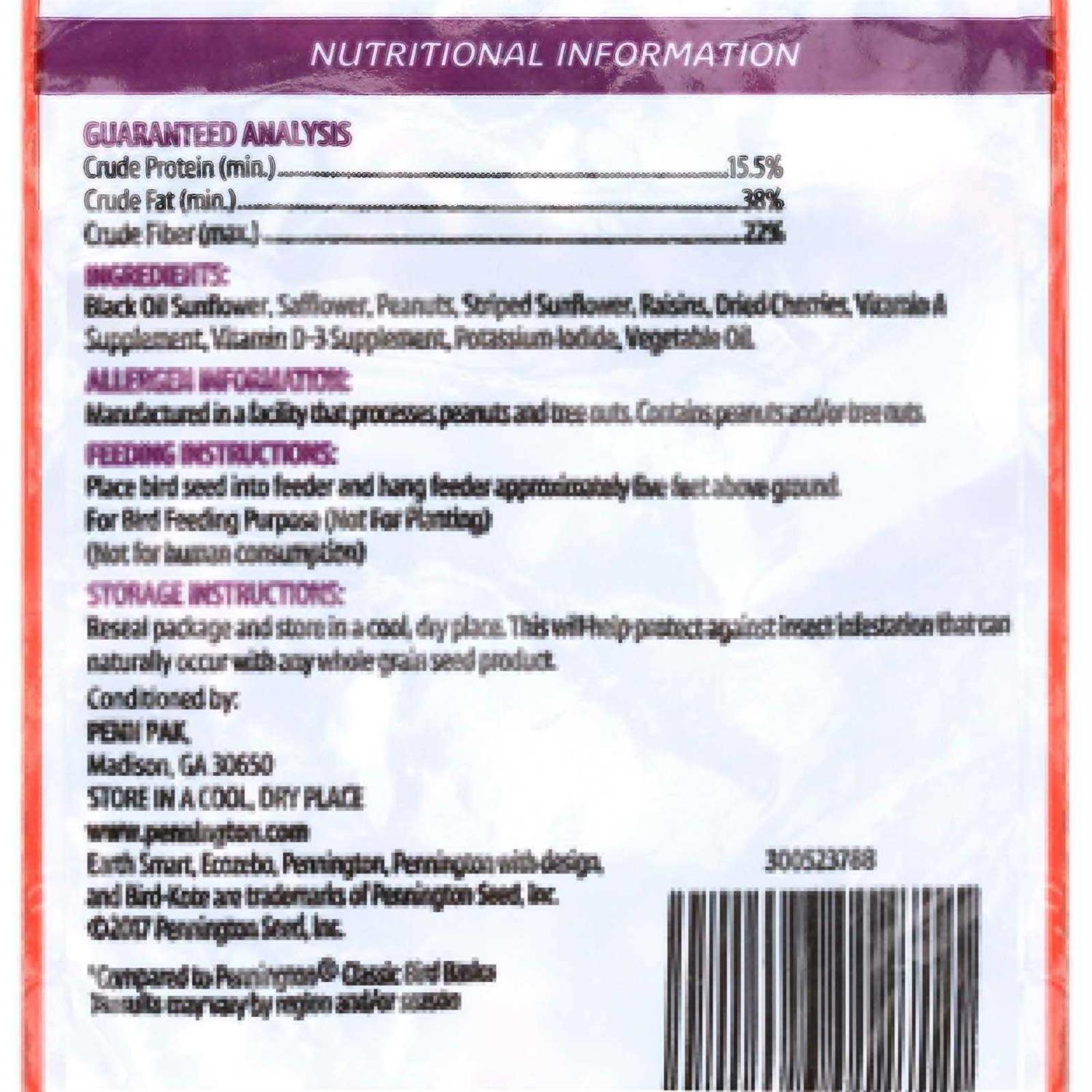 Pennington Ultra Songbird Blend Bird Seed - Nail Gallerys