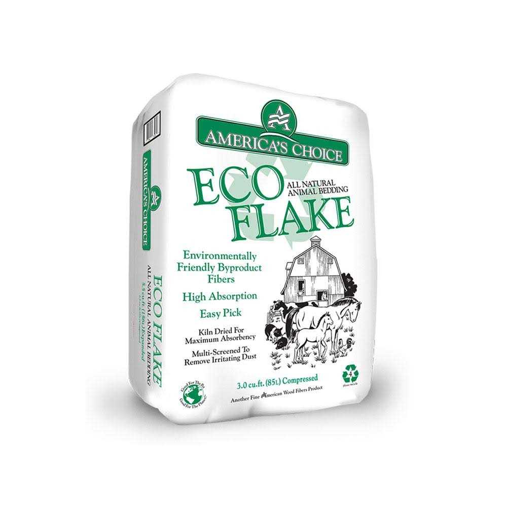 America’s Choice Eco Flake 7.5 Cu ft Wood Animal Bedding - Nail Gallerys