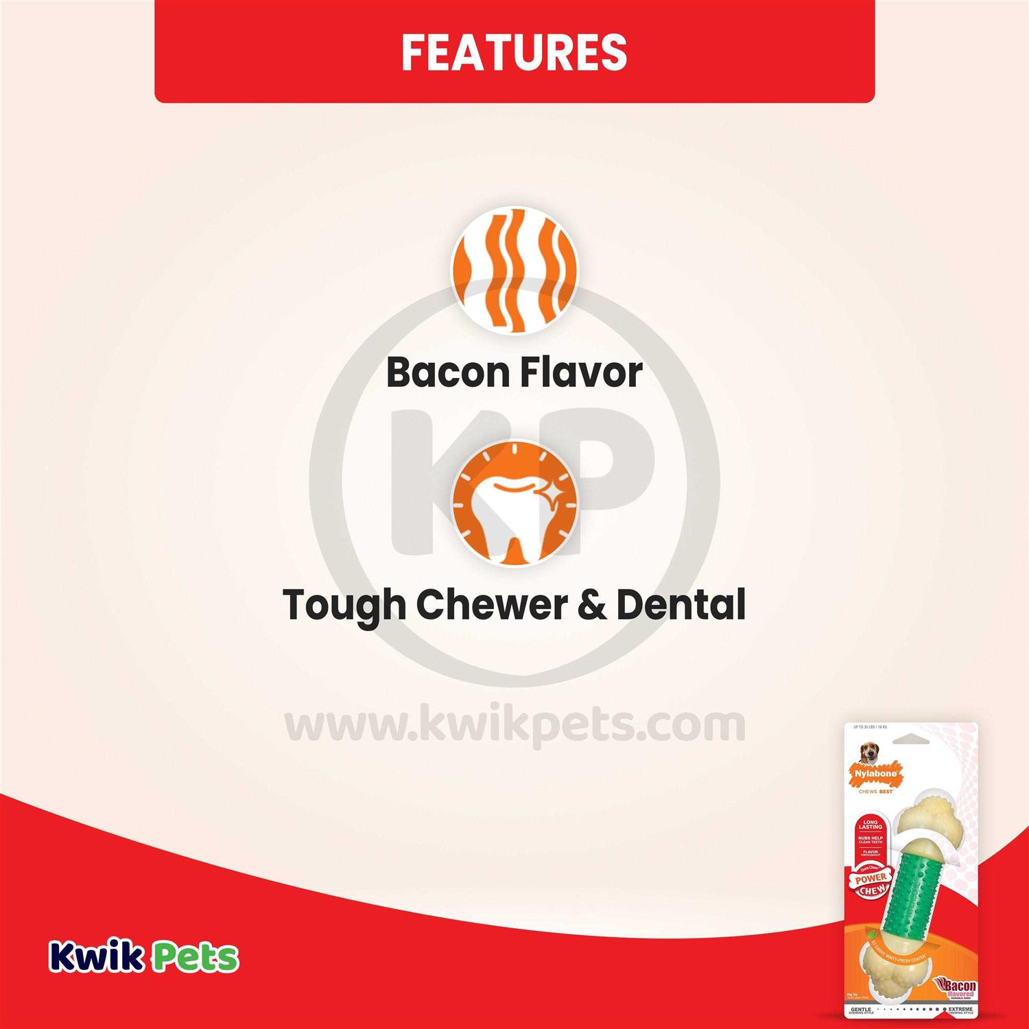 Nylabone Double Action Chew - Nail Gallerys