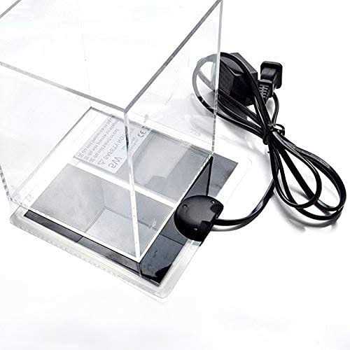 Tbrand Reptile Heating Pad with Temperature Adjustment 110V 7W Heat Mat for Reptiles Tortoise Snakes Lizard Gecko Hermit Crab Turtle,Under Tank - Nail Gallerys