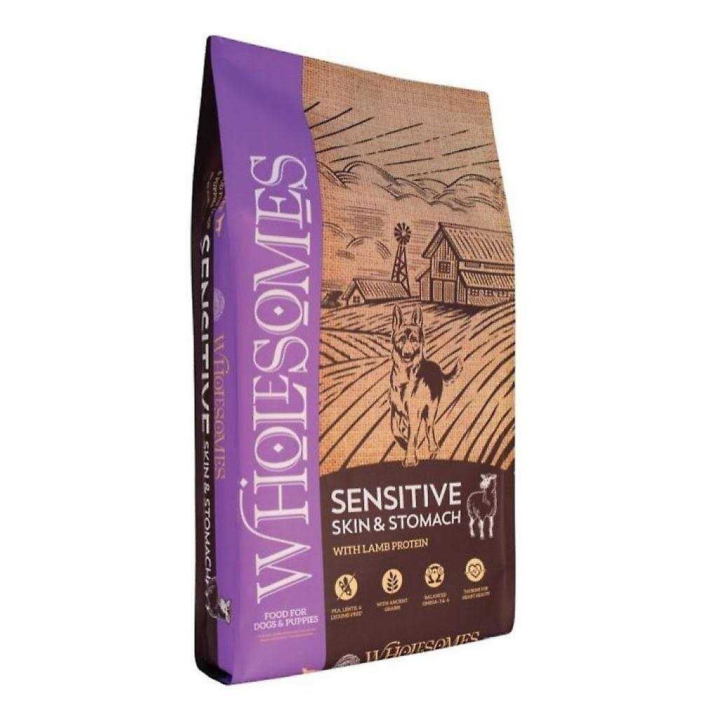 Wholesomes Sensitive Skin & Stomach with Lamb Protein Dry Dog Food - Nail Gallerys