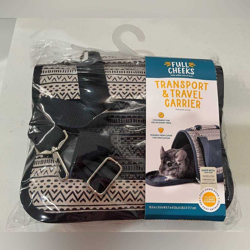 Full Cheeks Small Pet Cloth Transport and Travel Carrier - Nail Gallerys