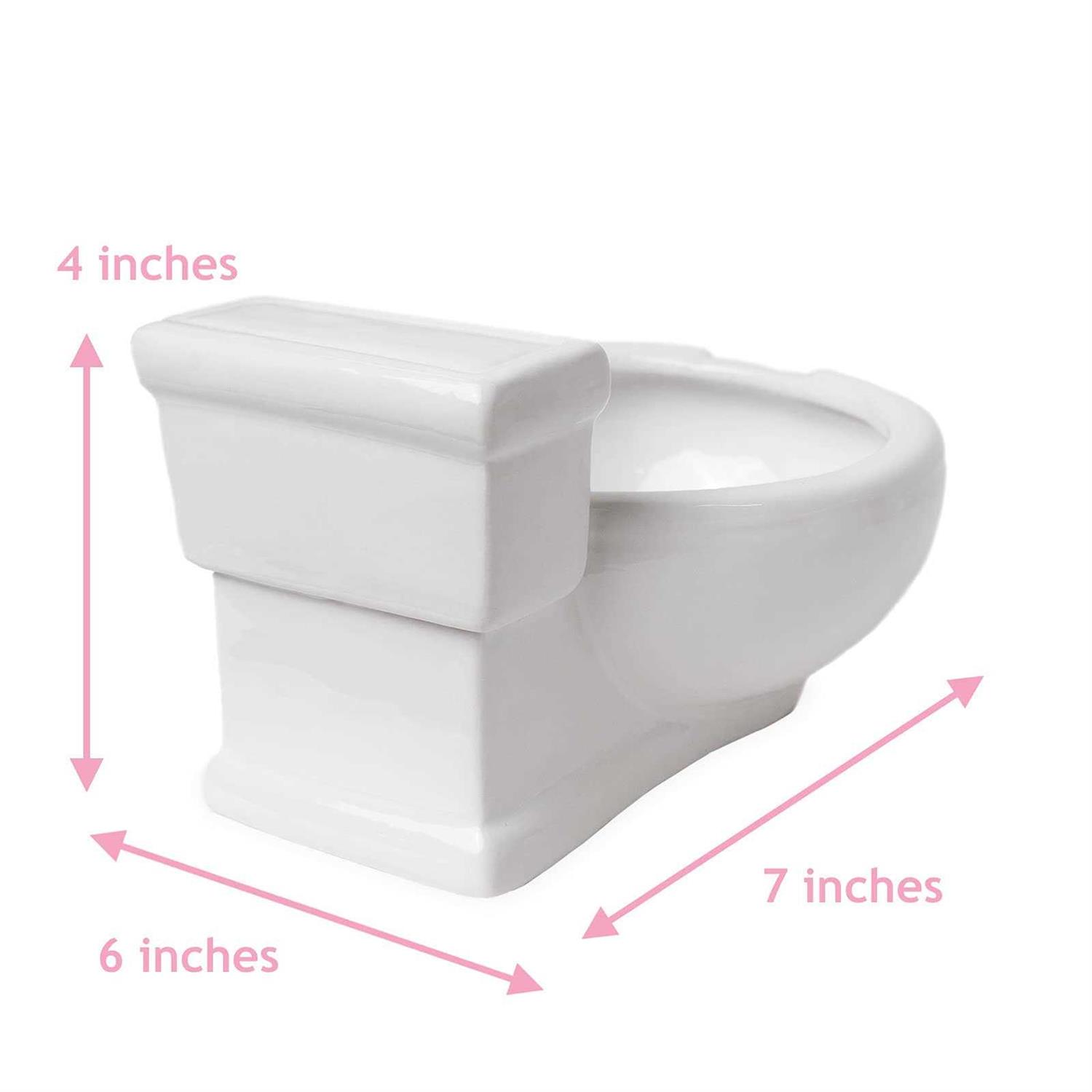 Kwirkworks Toilet Bowl pet Bowl - Nail Gallerys