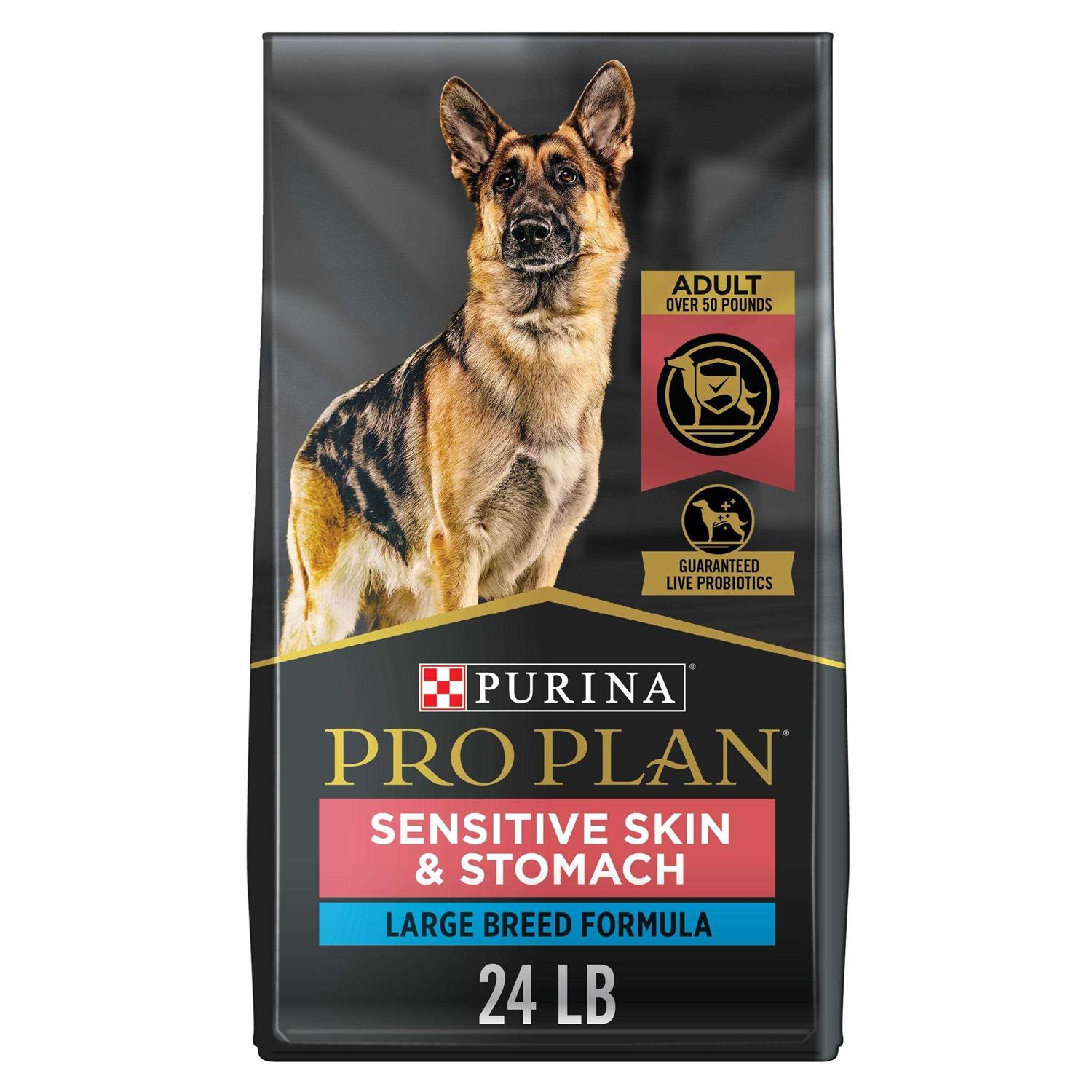 Purina Pro Plan Sensitive Skin Stomach Salmon Adult Large Breed Formula Dry Dog Food - Nail Gallerys