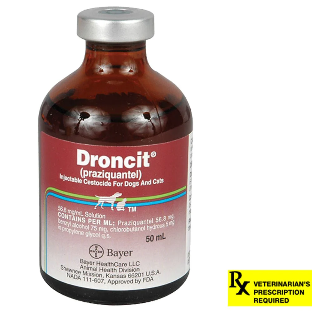 Rx Droncit (praziquantel) Injectable Cestocide for Dogs & Cats - Nail Gallerys