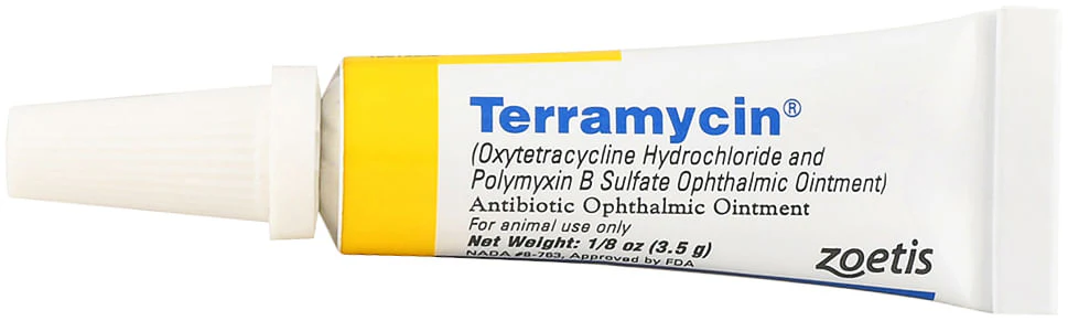 Rx Terramycin Eye Ointment, 1/8 oz - Nail Gallerys