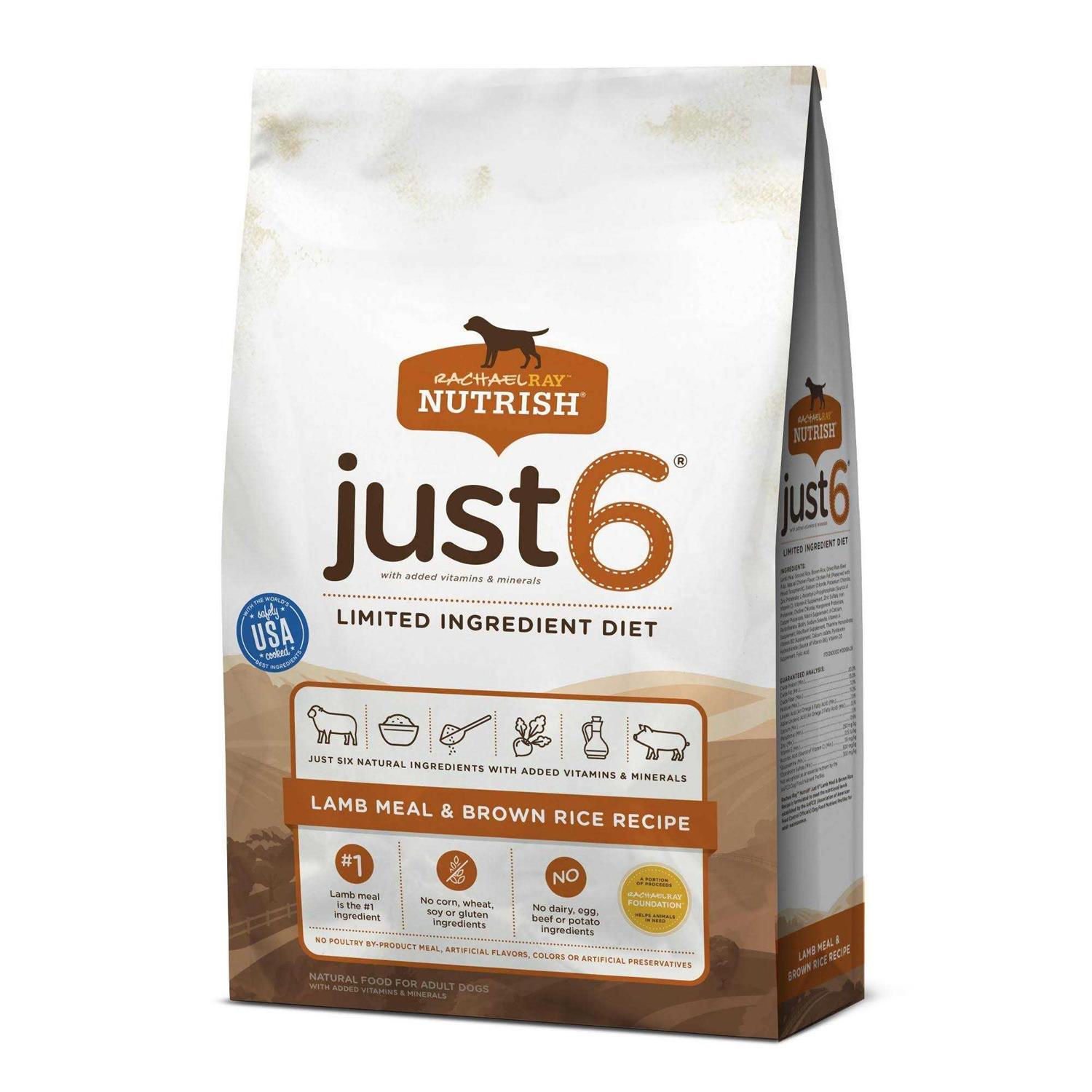 Rachael Ray Nutrish Lamb Meal & Brown Rice Recipe Dry Dog Food - Nail Gallerys