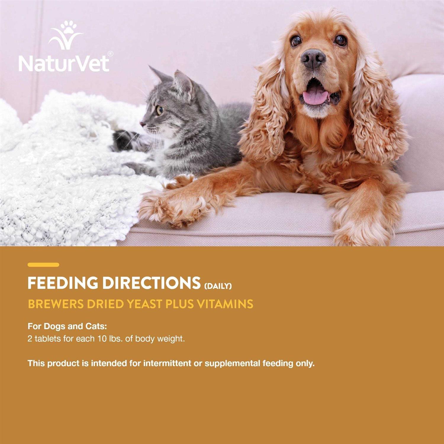 NaturVet Brewer’s Yeast with Garlic 1000 Tablets - Nail Gallerys