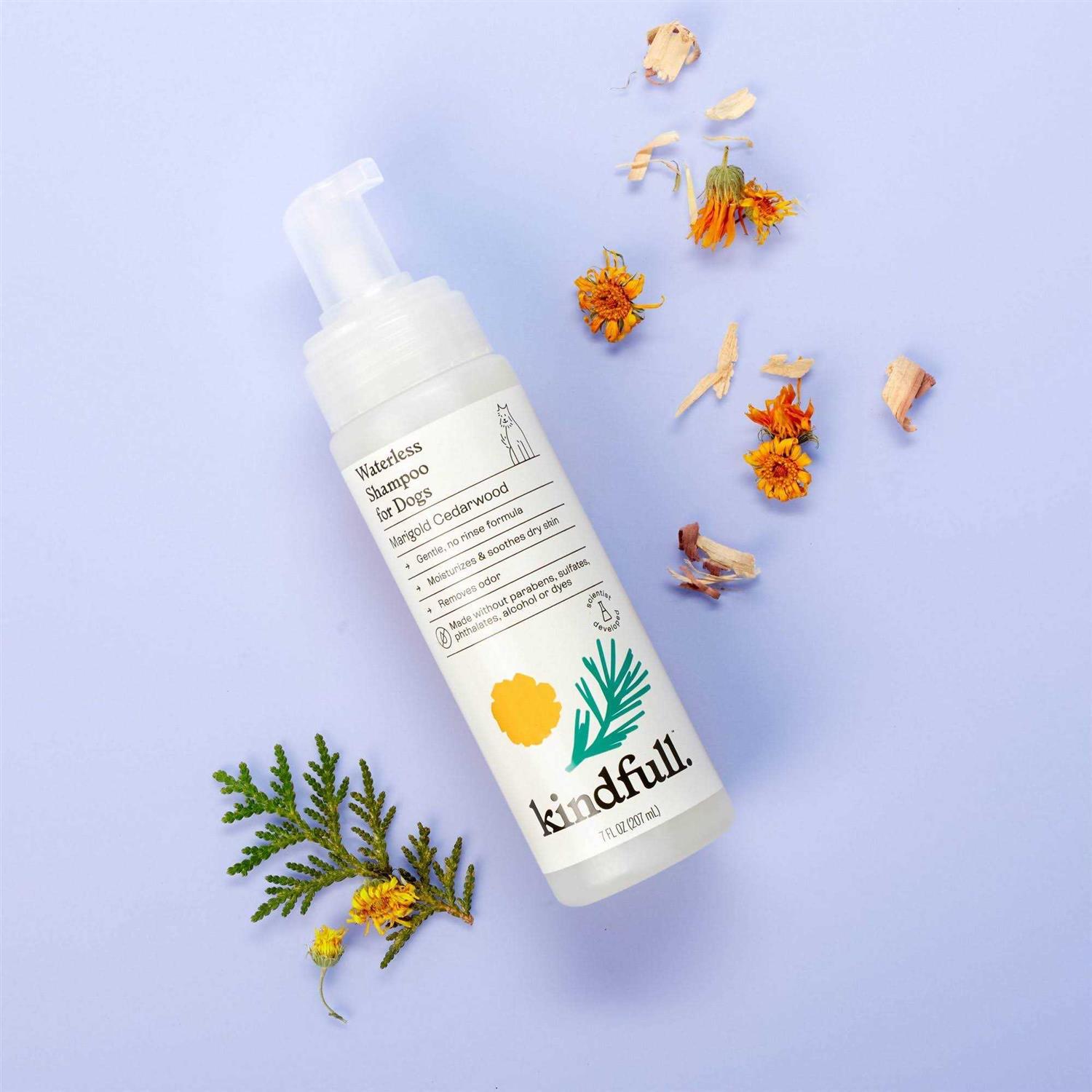 Kindfull Marigold Cedarwood Waterless Dog Shampoo - Nail Gallerys