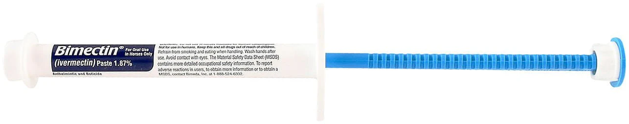 Bimectin Paste Horse Dewormer, 1-dose - Nail Gallerys