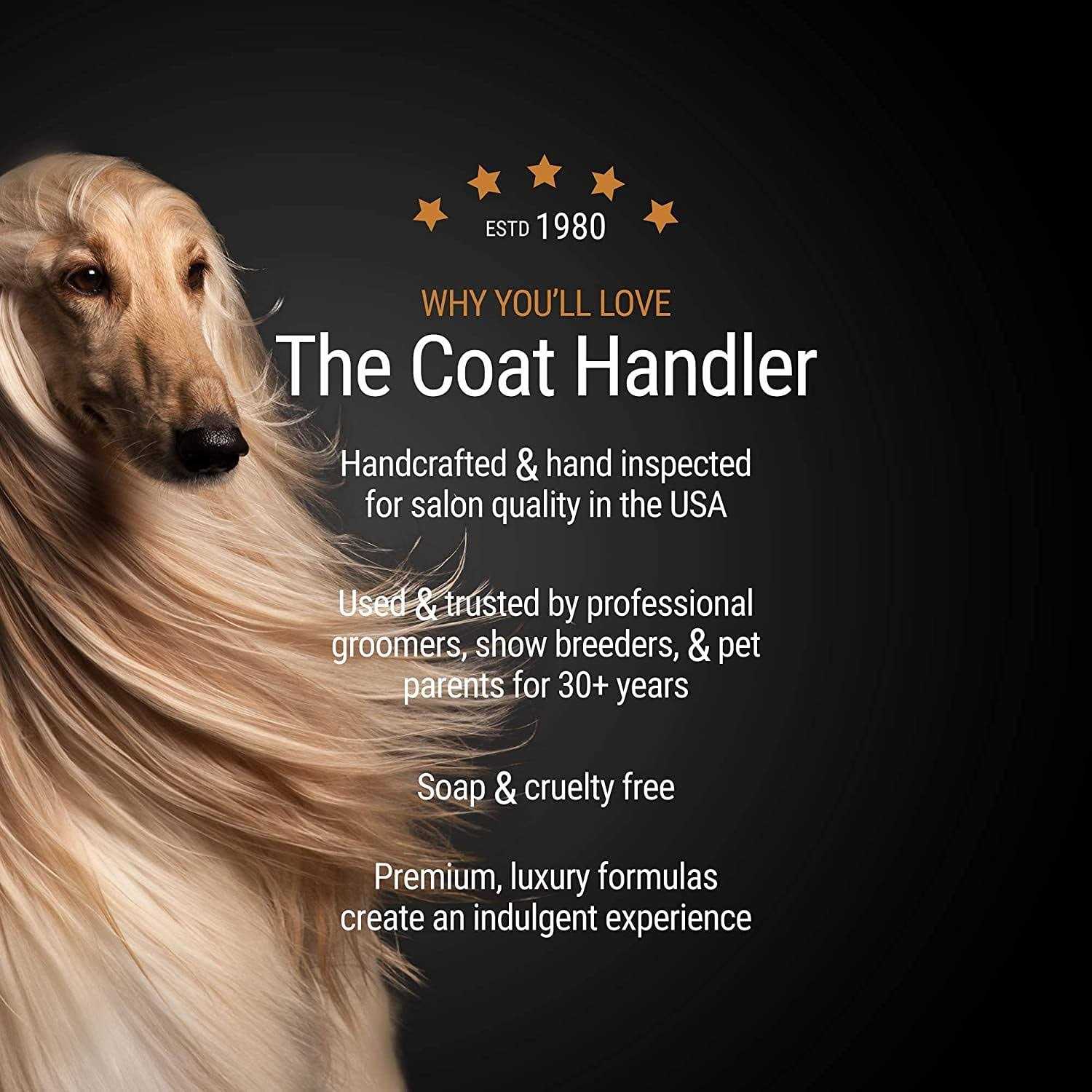 The Coat Handler Undercoat Control deShedding Dog Shampoo 1 Gallon - Nail Gallerys