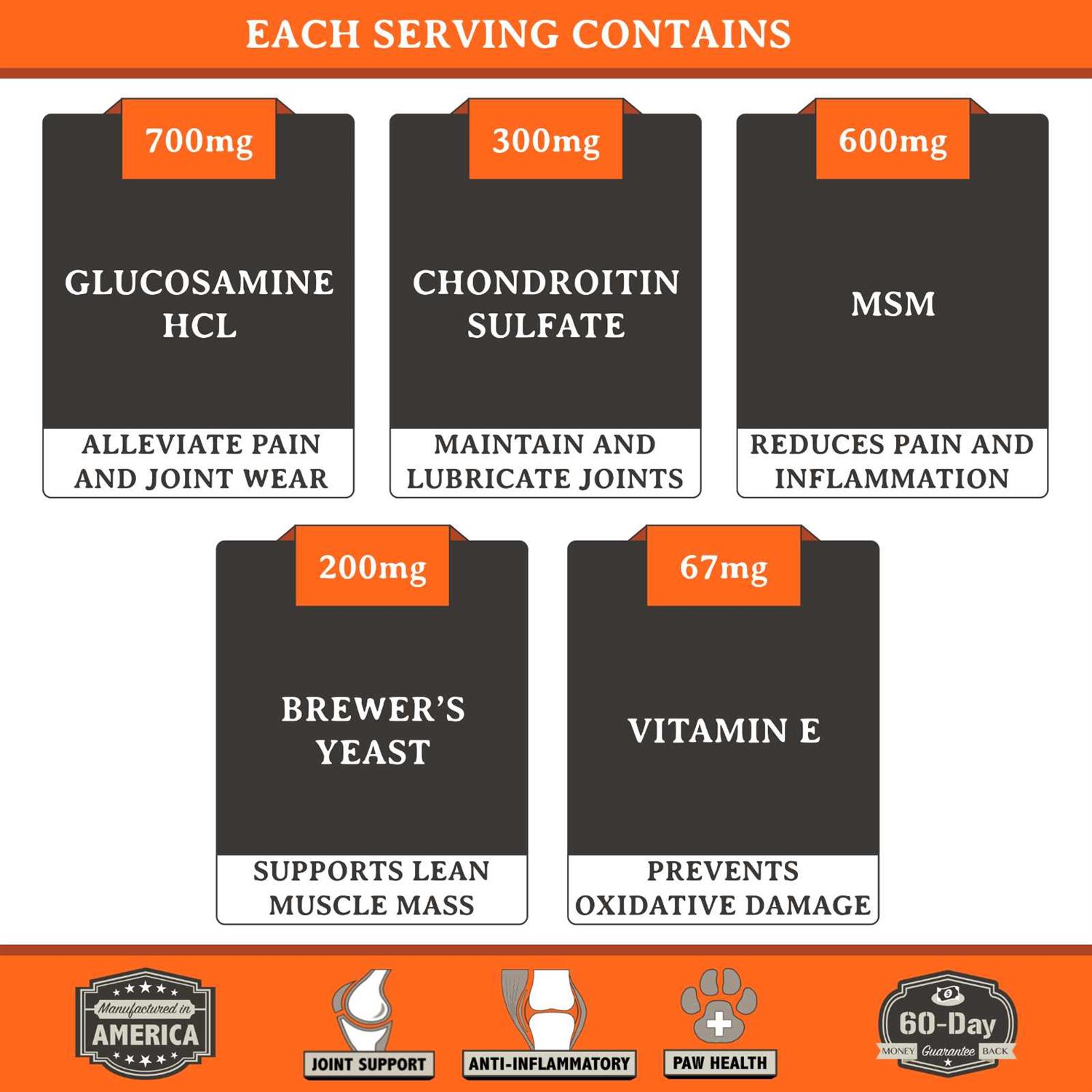 Alpha Dog Nutrition Free Range Hip & Joint Supplement for Dogs - Nail Gallerys