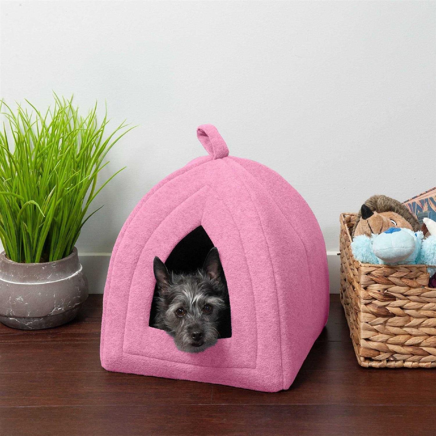 FurHaven Fleece Pet Bed Tent - Nail Gallerys