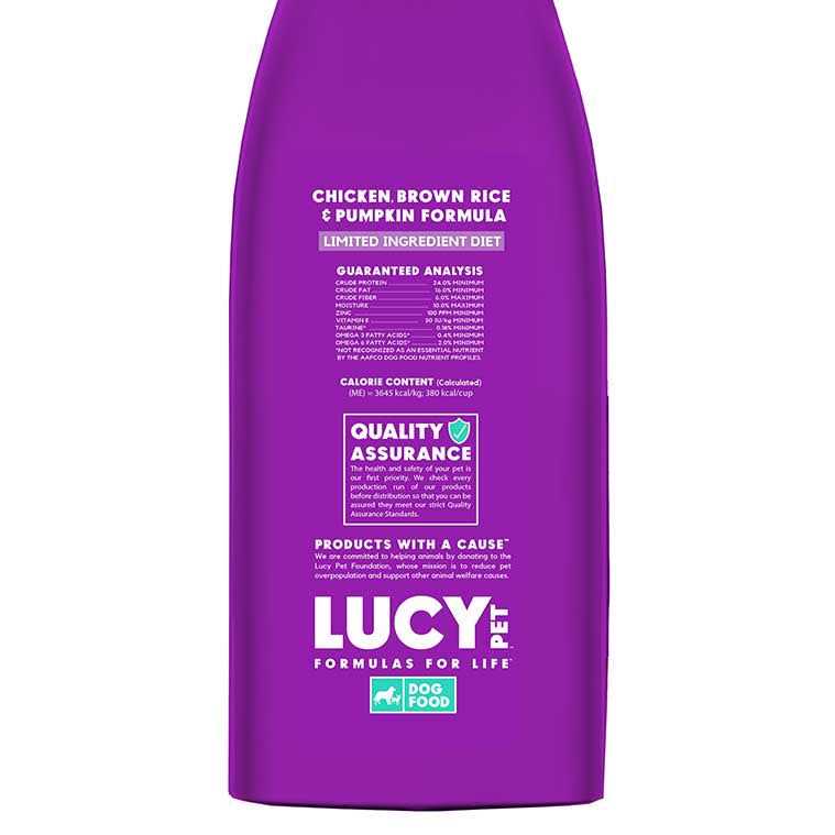 Lucy Pet Formula for Life Chicken Brown Rice & Pumpkin Dry Dog Food - Nail Gallerys