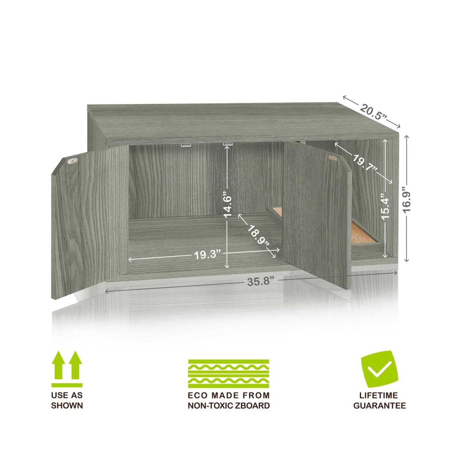 Way Basics Cat Litter Box - Nail Gallerys