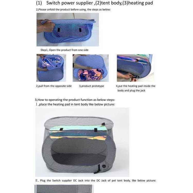 Pet Life Enterlude Electronic Heating Lightweight & Collapsible Pet Tent - Nail Gallerys