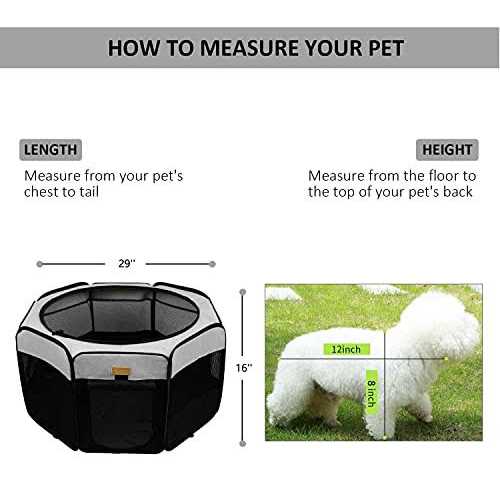 Akinerri Dog Playpen Portable Pet Play Pen for Cat Puppies Rabbits - Nail Gallerys