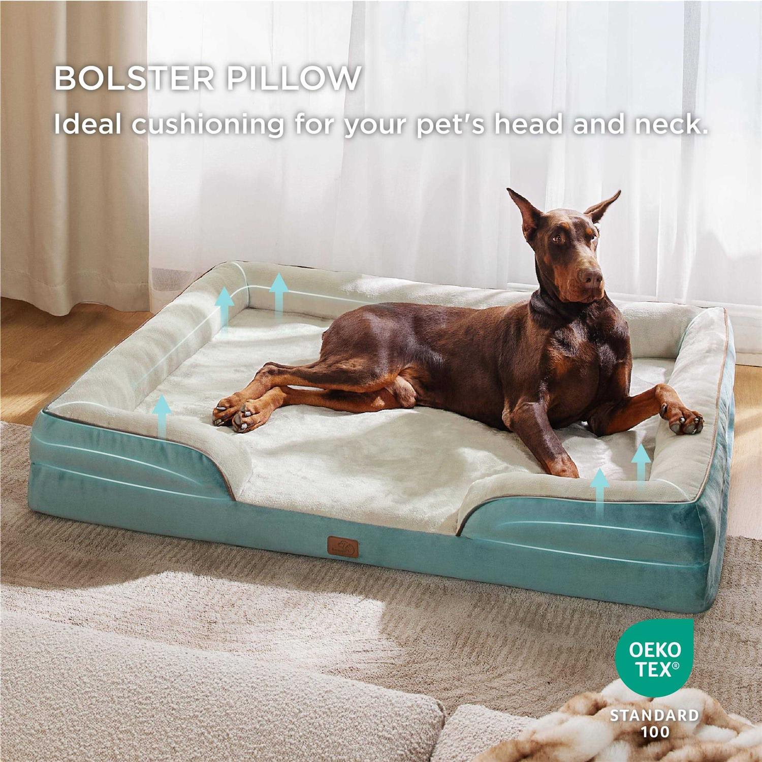 Bedsure Orthopedic Dog Bed Dogs Dog Bed Sofa Washable - Nail Gallerys