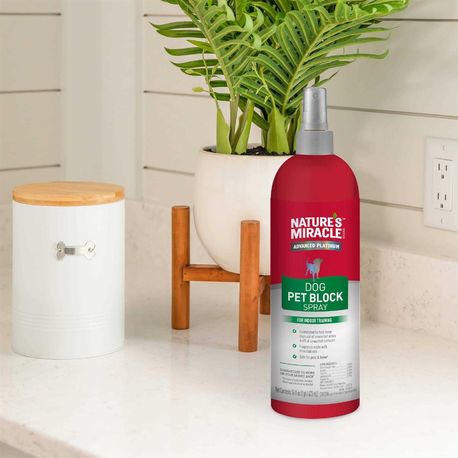 Nature’s Miracle Advanced Platinum Dog Pet Block Repellent Spray - Nail Gallerys