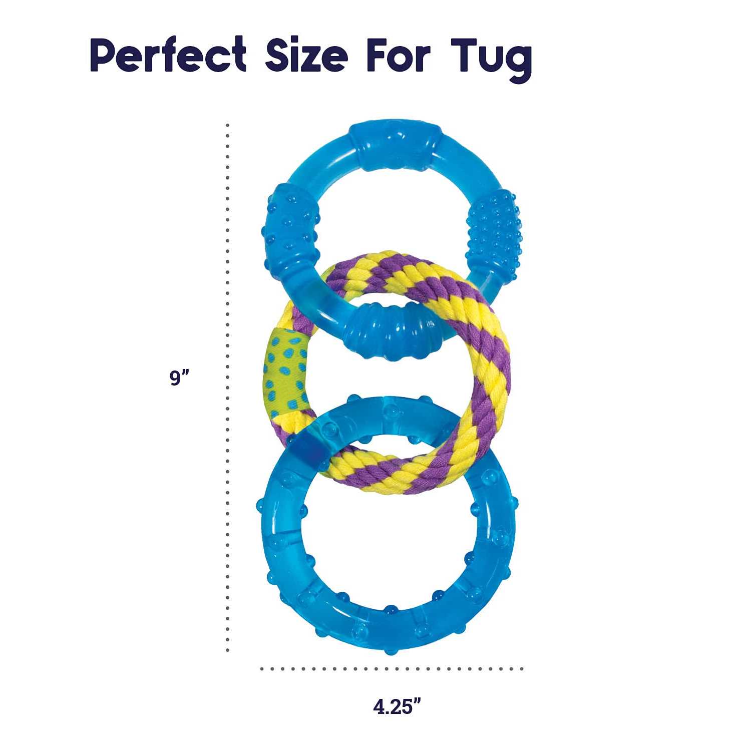 Petstages Orka Dental Links Dog Chew Toy - Nail Gallerys