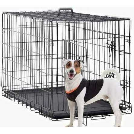 Dkelincs Dog Crates for Indoor Dogs Folding Dog Cages Dog Kennels Pet Animal Cage Crate with Double-Door,Tray,Handle for Dog - Nail Gallerys