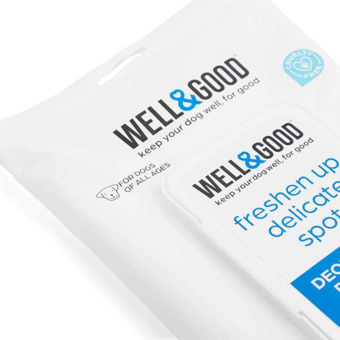 Well & Good Deodorizing Paw and Bum Wipes - Nail Gallerys