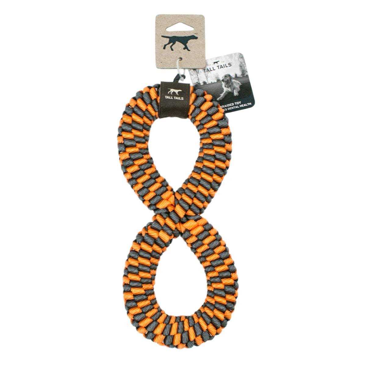 Tall Tails Braided Infinity Tug Toy - Nail Gallerys