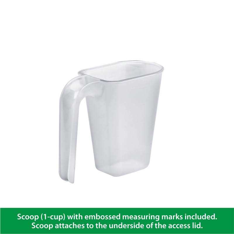 Buddeez Airtight Pet Food Storage Container 50 QT/50 LB Capacity Dog Food Storage Container - Nail Gallerys