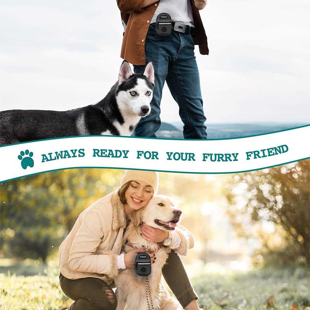 Petami Dog Fanny Pack Treat Pouch for Dog Walking Training Built in Poop Bag Dispenser - Nail Gallerys