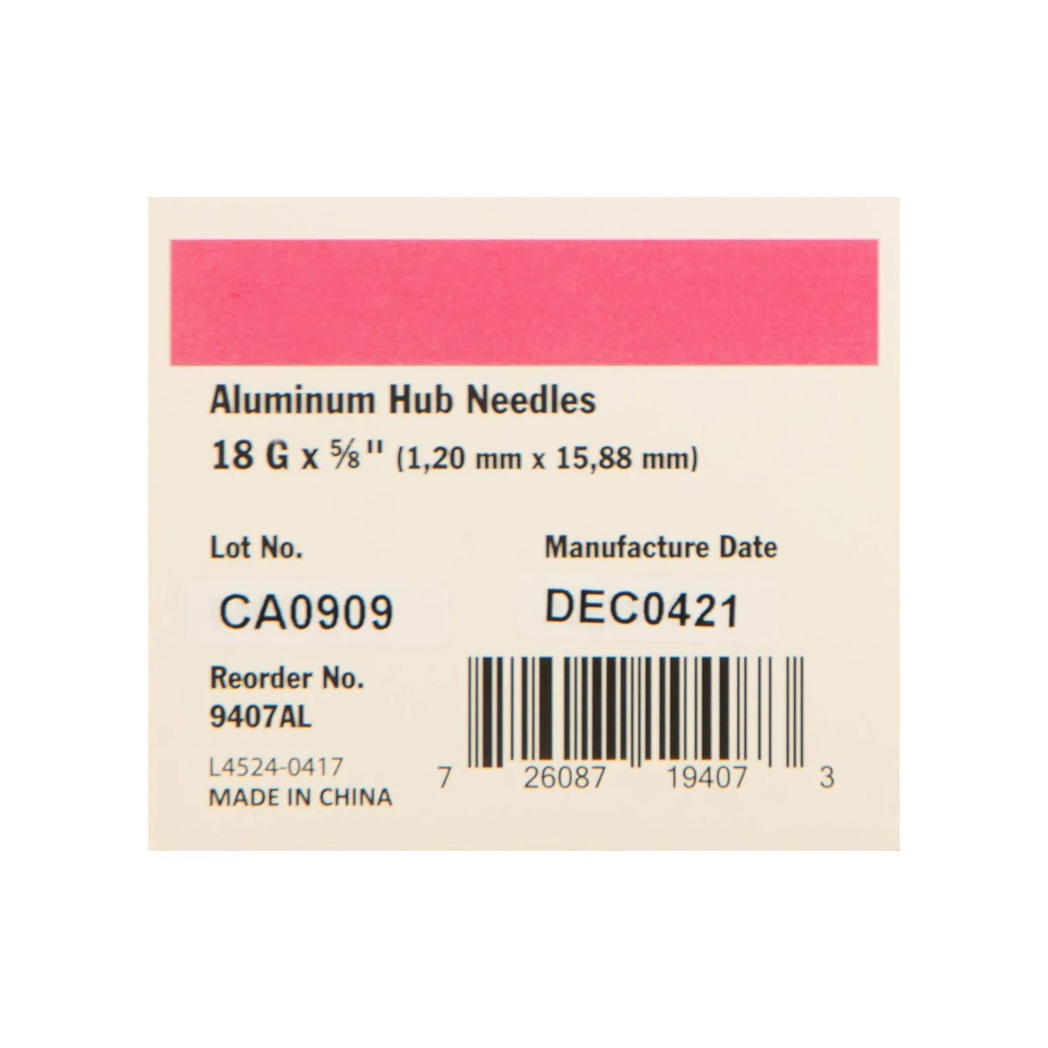 Ideal Aluminum Hub Needles, Box of 100 - Nail Gallerys