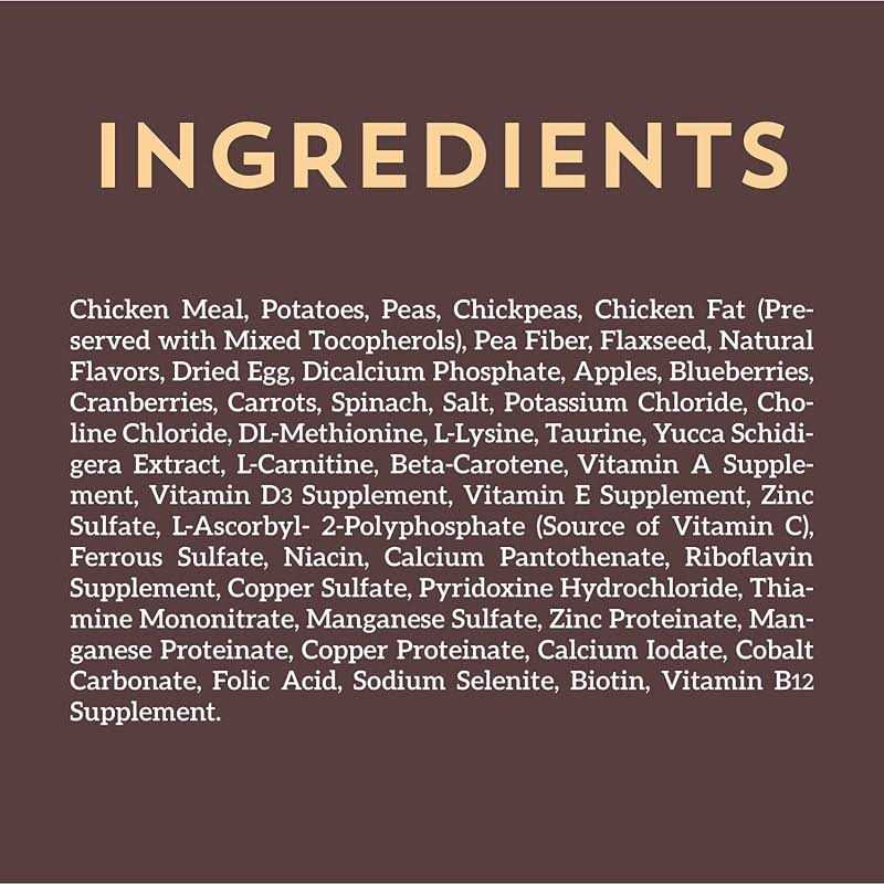 Wholesomes Chicken Meal & Chickpeas Grain Free Dry Dog Food - Nail Gallerys