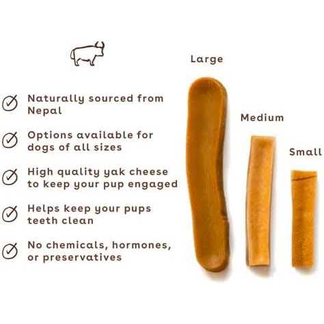 Pupford Yak Cheese Dog Chew - Nail Gallerys