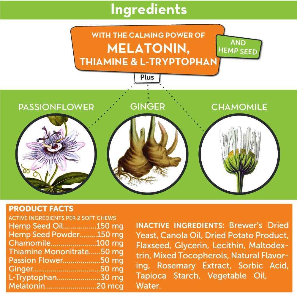 ThunderWunders Hemp Calming Chews - Nail Gallerys