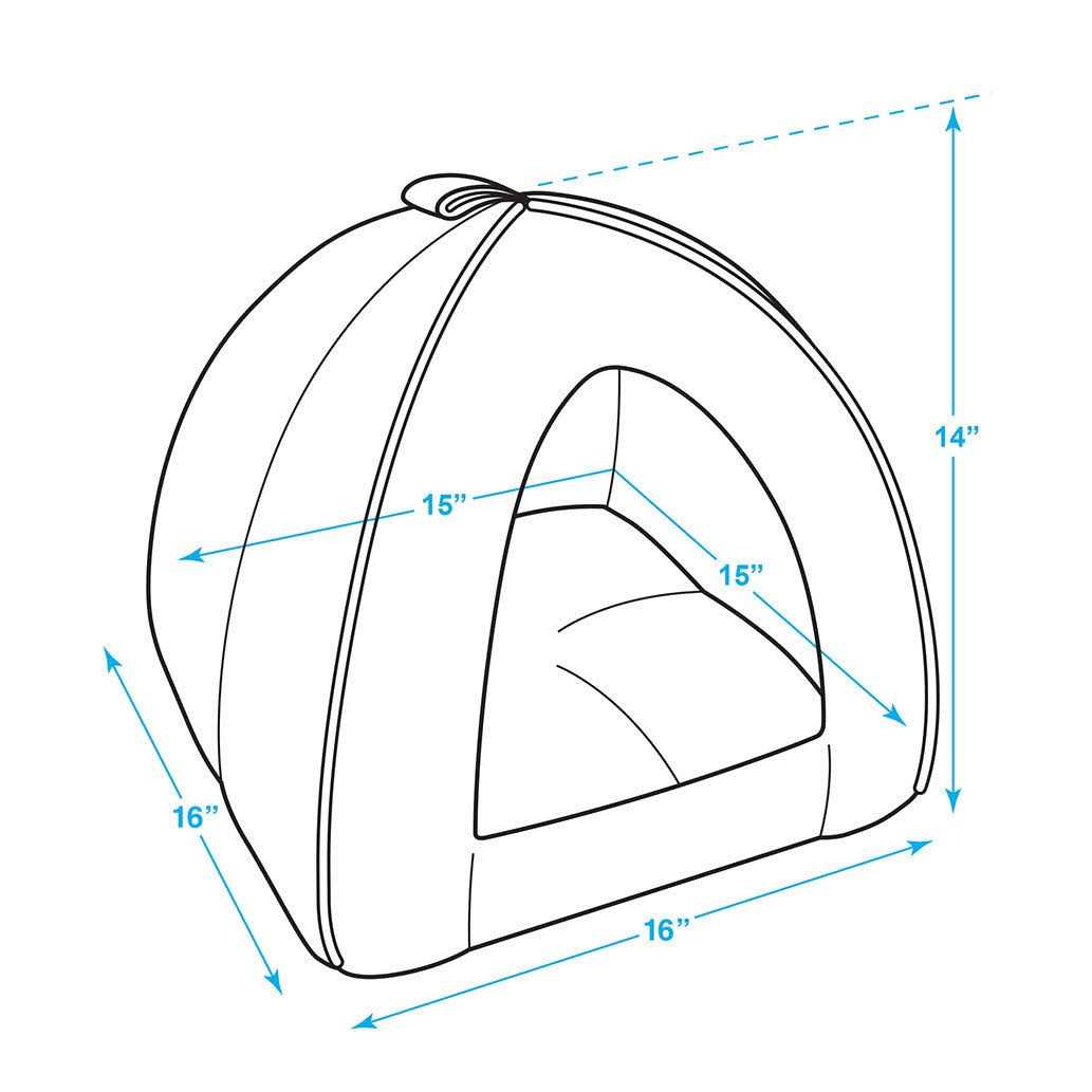 Pet Tent Soft Bed for Dog and Cat by Best Pet Supplies - Nail Gallerys
