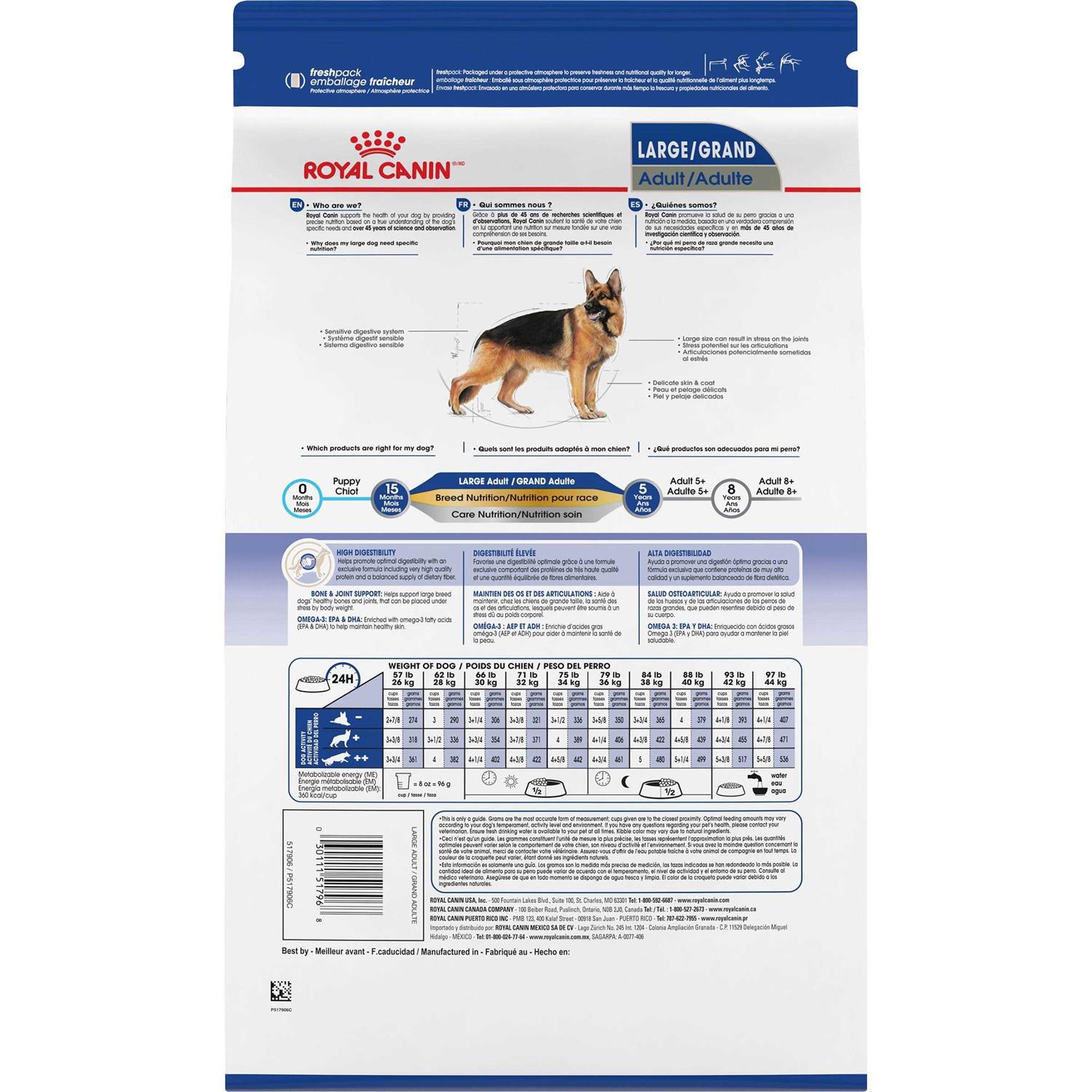 Royal Canin Large Breed Adult Dog Dry Food - Nail Gallerys