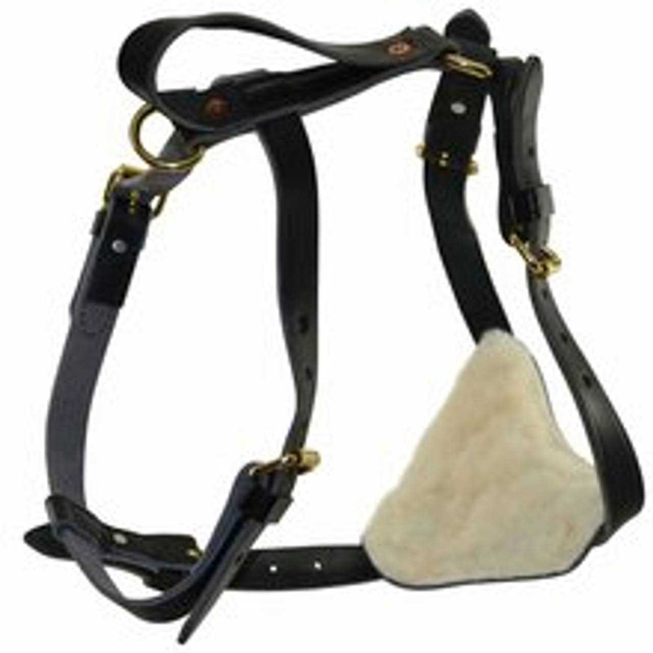 Signature k-9 Leather Tracking Harness - Nail Gallerys