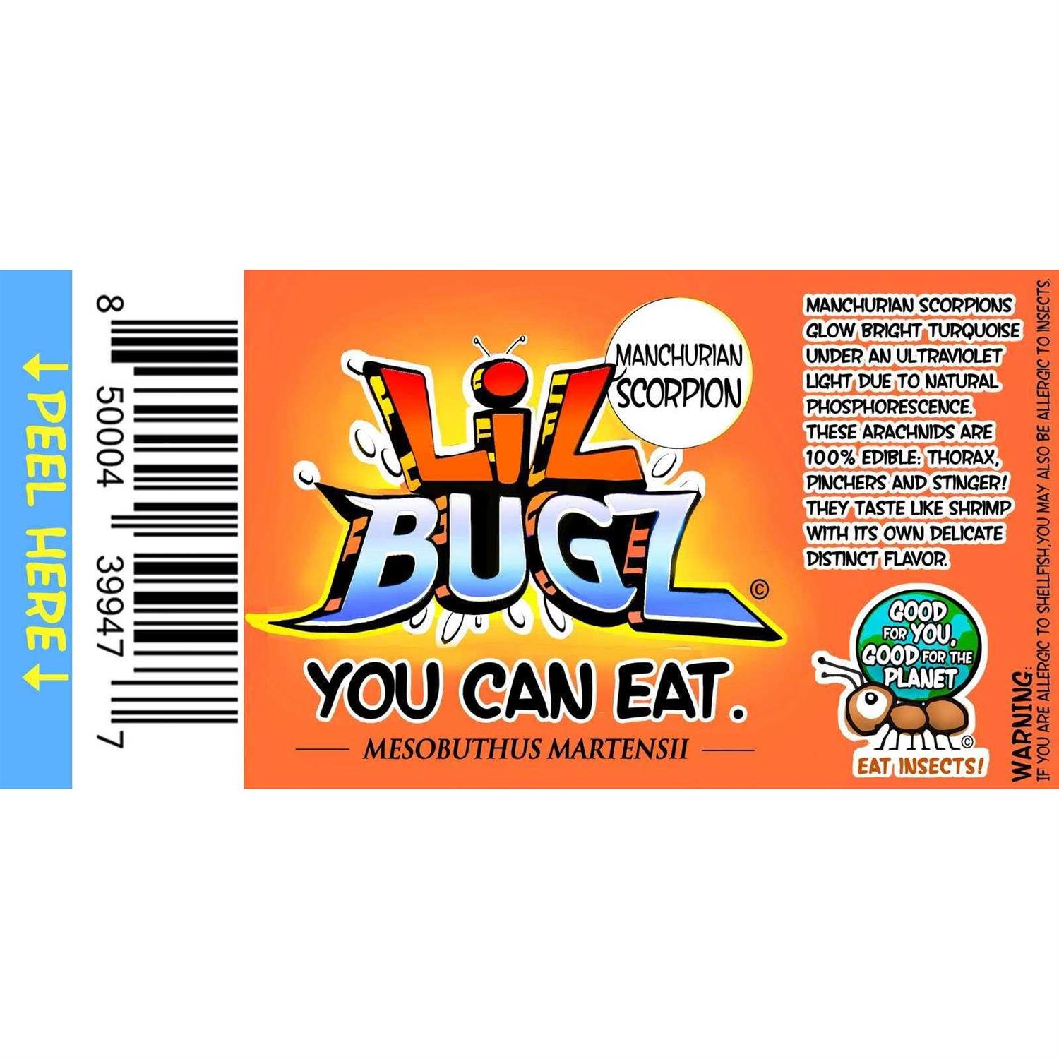 Lil Bugs You Can Eat Scorpion 4 Pack - Nail Gallerys