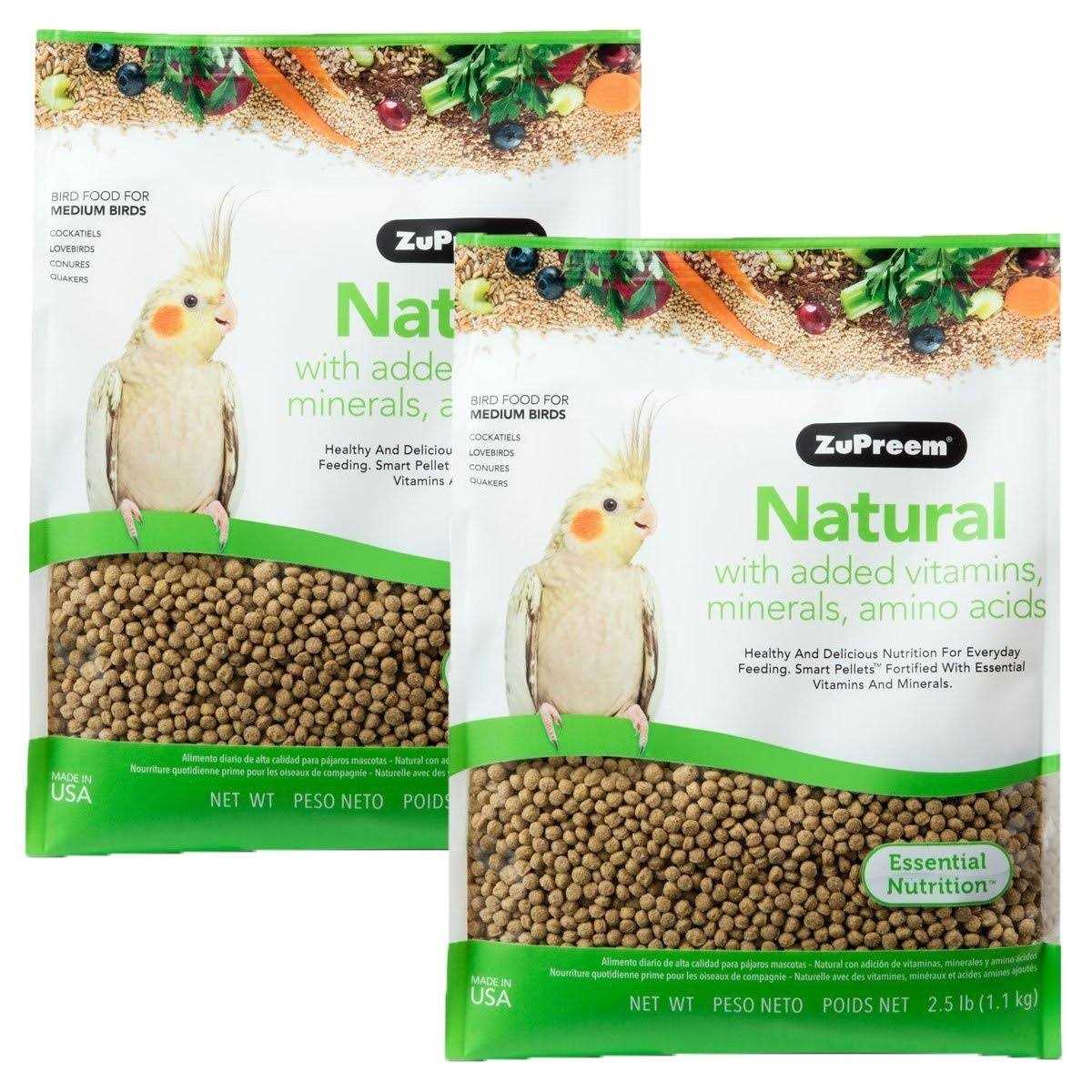 Zupreem Natural Bird Food - Nail Gallerys