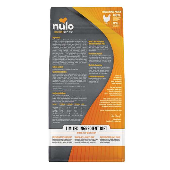 Nulo Chicken MedalSeries All Life Stages Dry Cat Food - Nail Gallerys