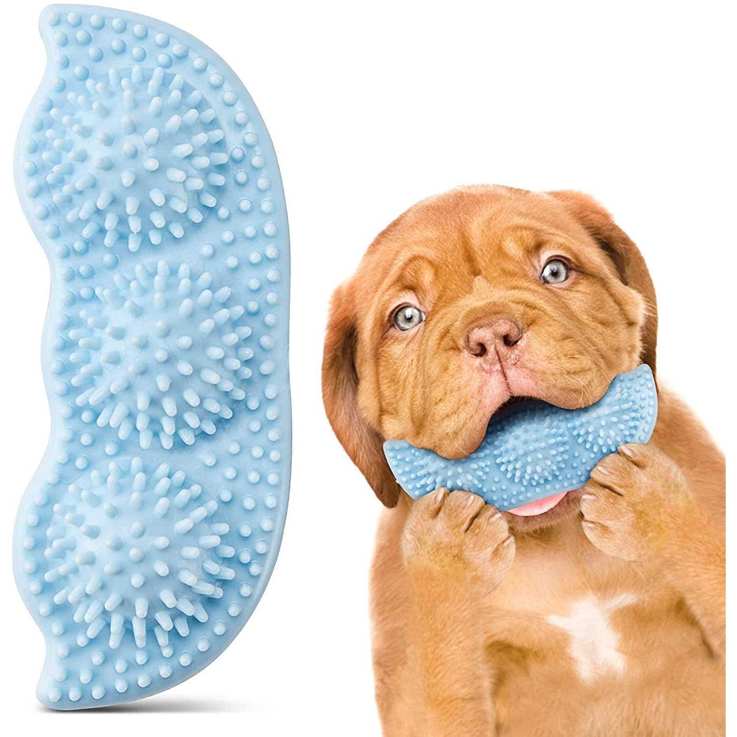 ADDPETS Puppy Toys Frozen 3 Pack for Teething Puppies,Puppy Chew Toys for Teething Relieve Teething Pain Itching - Nail Gallerys