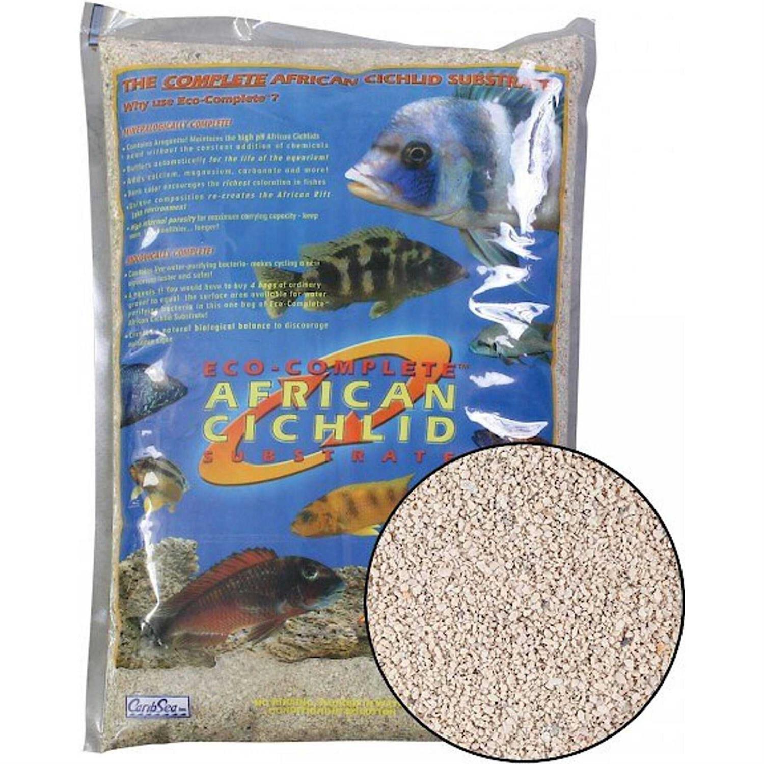 CaribSea Eco-Complete Cichlid White Sand - Nail Gallerys