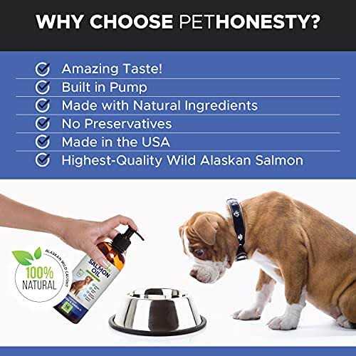 Pet Honesty Wild Alaskan Salmon Oil for Dogs & Cats - Nail Gallerys